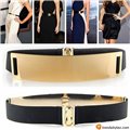 Vintage Gold Metal Plated Mirror Belt