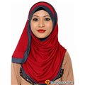 2 Tone Instant Shawl