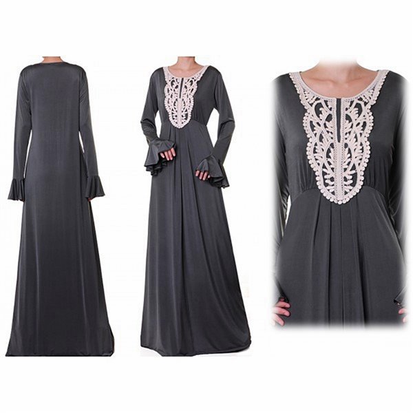 Flutter Sleeves Plus Maxi Dress - Normal and International shipping ...