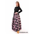 Roses Maxi Skirt