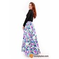 Floral Maxi Skirt