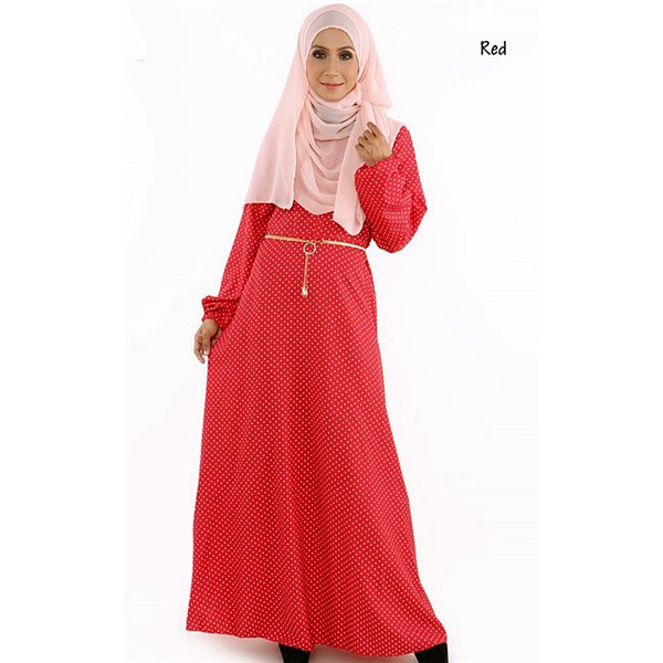 Polkadot Princess Jubah