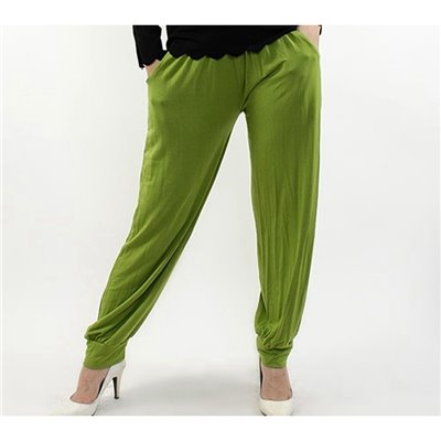 Harem Pants - Lime Green