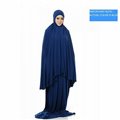 Telekung Lycra - Blue